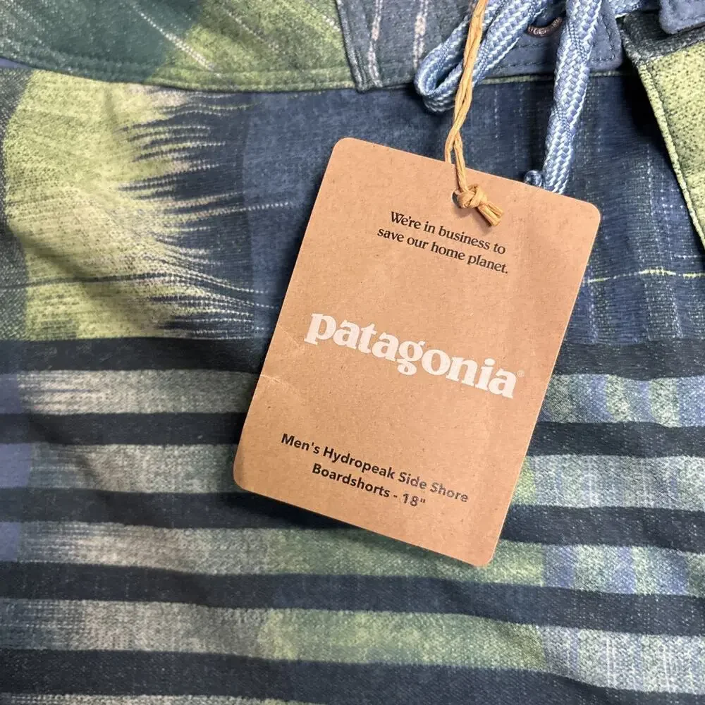 NWT Patagonia Hydropeak Side Shore Boardshort 18in Men’s 31 $89